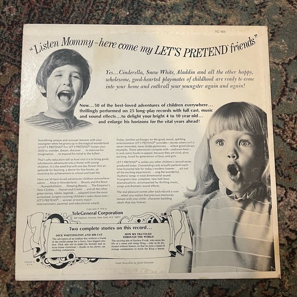 Let’s Pretend - Two Story Vinyl Record - Picture 2 of 4